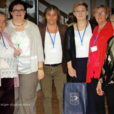 Delegacja gryfińskiego Wigora  w Warszawie