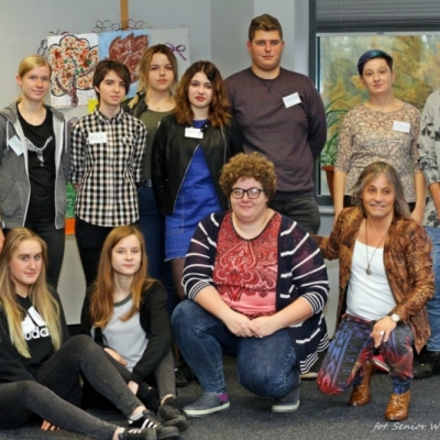 Spotkanie z młodzieży, seniorów oraz kadry w sprawie współpracy wolontariackiej